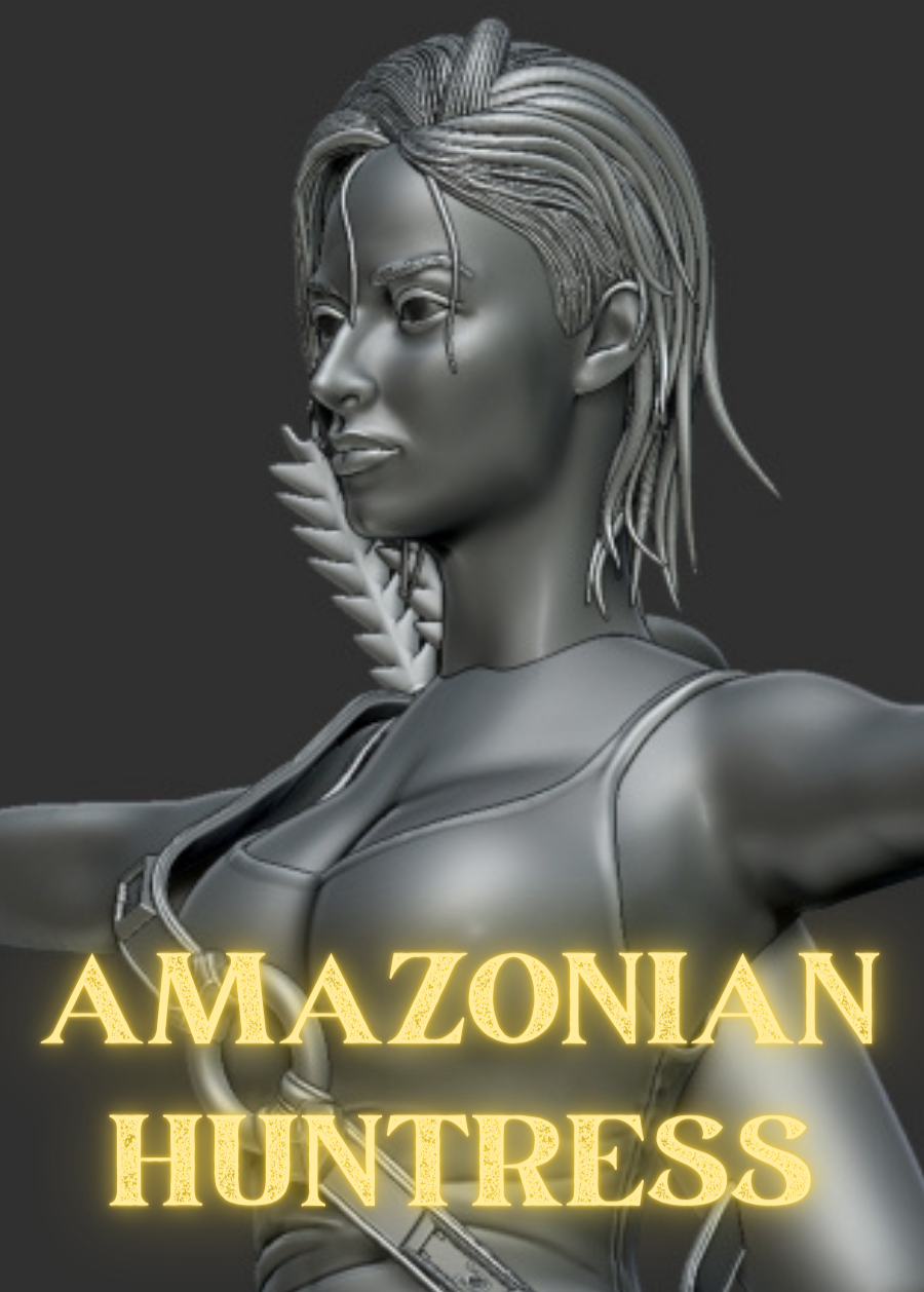 Amazonian Huntress: Female Jungle Archer